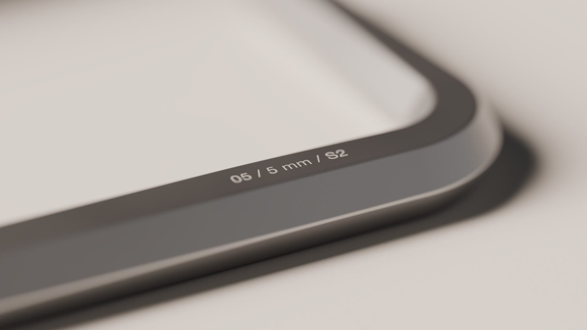 A laser mark along a wrench arm reading 05 / 5 mm / S2.